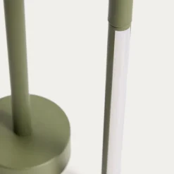 Lampa Przenośna Bow Zielona Kave Home