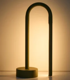 Lampa Przenośna Bow Zielona Kave Home