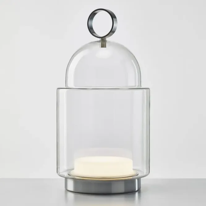 Lampa Przenośna Dome Nomad 60 Cm Transparentna Brokis