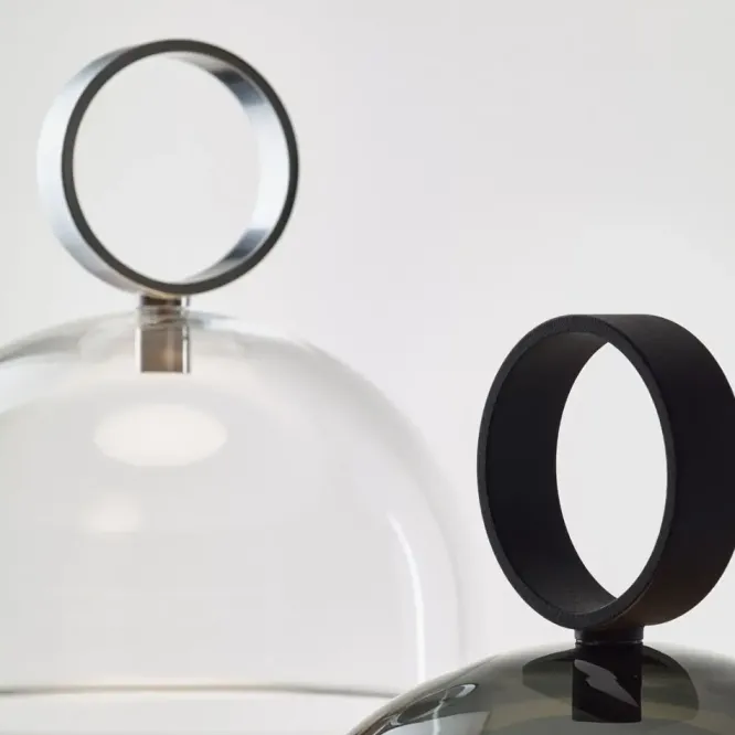 Lampa Przenośna Dome Nomad 60 Cm Transparentna Brokis