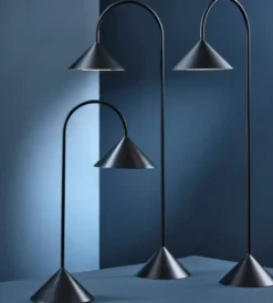 Lampa Przenośna Grasp 47 Cm Matowa Bordo Frandsen