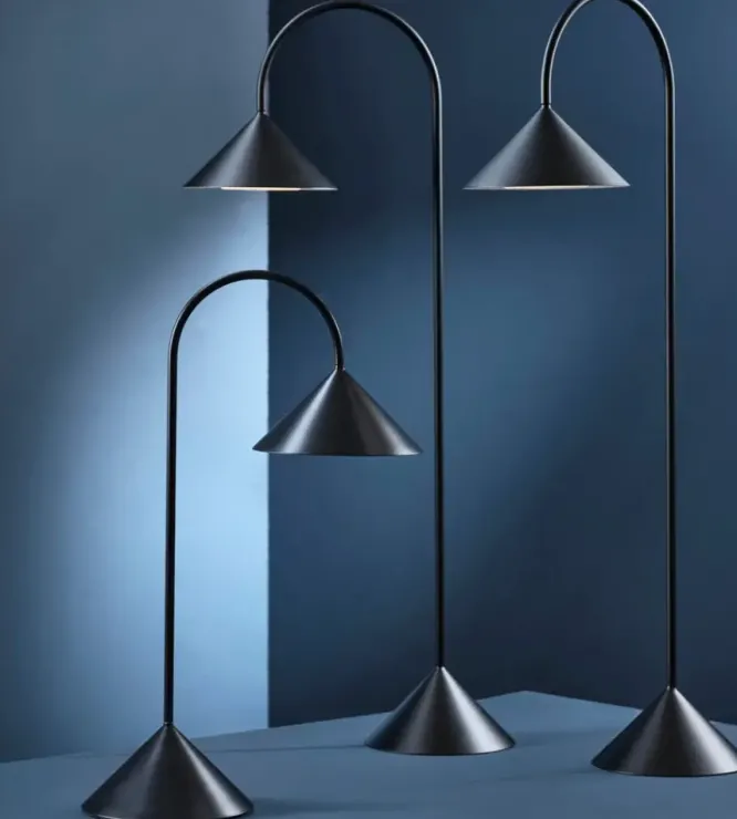 Lampa Przenośna Grasp 47 Cm Matowa Niebieska Frandsen