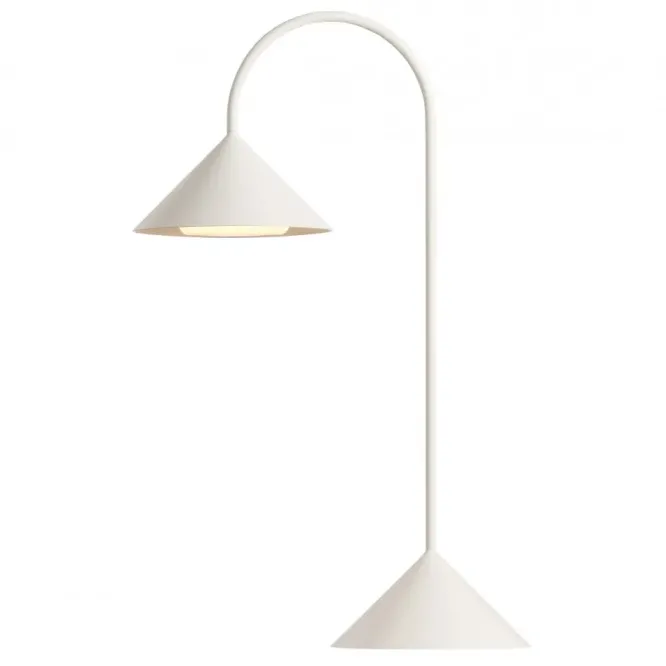 Lampa Przenośna Grasp 47 Cm Matowa Biała Frandsen