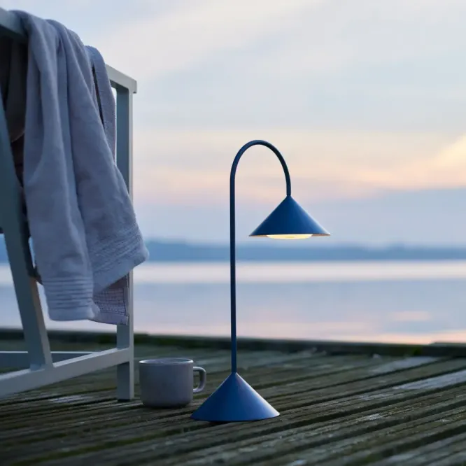 Lampa Przenośna Grasp 47 Cm Mosiężna Frandsen
