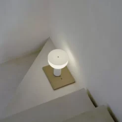Lampa Przenośna Kizu Biały Marmur New Works