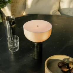 Lampa Przenośna Kizu Czarny Marmur New Works