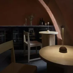 Lampa Przenośna Sips White Silver Marset