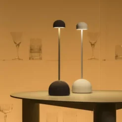 Lampa Przenośna Sips White Silver Marset