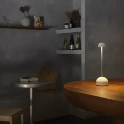 Lampa Przenośna Sips White Silver Marset