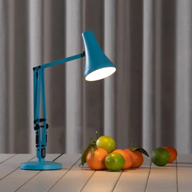 Lampa Przenośna Type 90 Mini Mini Turquoise Blue Anglepoise
