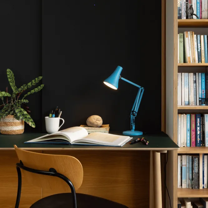 Lampa Przenośna Type 90 Mini Mini Turquoise Blue Anglepoise