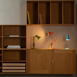 Lampa Przenośna Type 90 Mini Mini Turquoise Blue Anglepoise