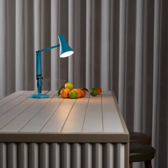 Lampa Przenośna Type 90 Mini Mini Turquoise Blue Anglepoise