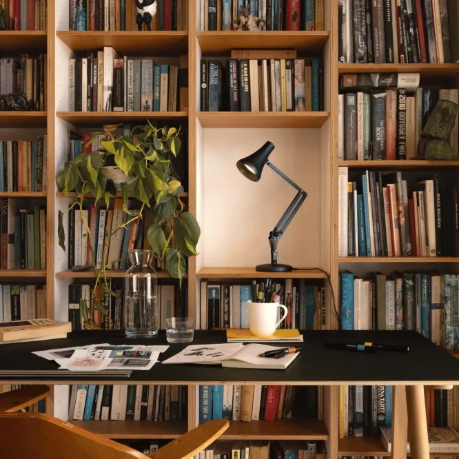 Lampa Przenośna Type 90 Mini Mini Steel Blue Anglepoise