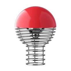 Lampa Przenośna Wire Czerwona Verpan