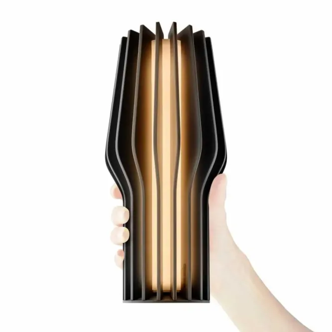 Lampa Radiant Led Bateria - Czarna Pwtbs