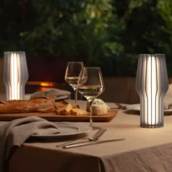 Lampa Radiant Led Bateria - Przygaszony Błękit Pwtbs