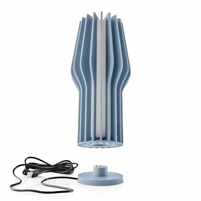 Lampa Radiant Led Bateria - Przygaszony Błękit Pwtbs