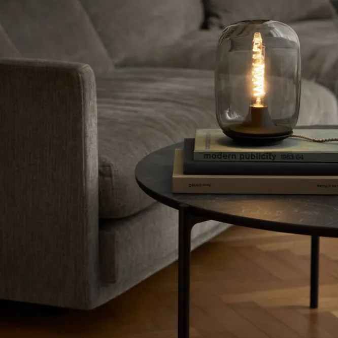 Lampa Stołowa Acorn Szara Please Wait To Be Seated