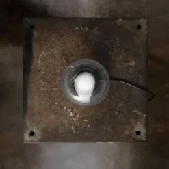 Lampa Stołowa Agua Mleczna Karman