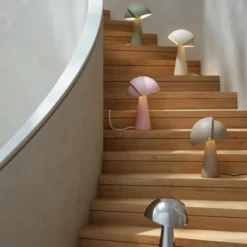 Lampa Stołowa Align Różowa