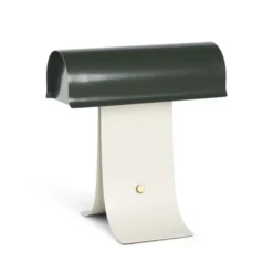 Lampa Stołowa Archive 25 Cm Zielono Szara Northern