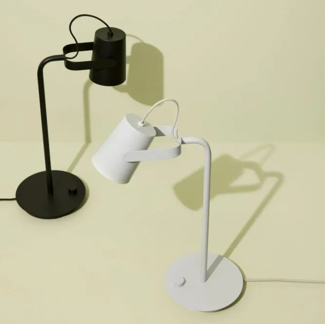 Lampa Stołowa Ardent Czarna Hubsch