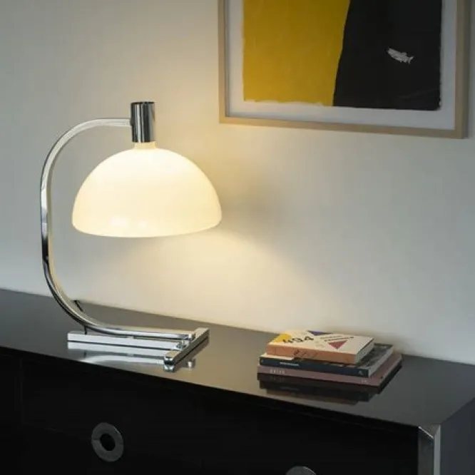 Lampa Stołowa As1C Chromowana Nemo