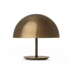 Lampa Stołowa Baby Dome Mosiężna Mater