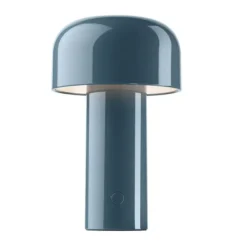 Lampa Stołowa Bellhop Szaro-Niebieska Flos