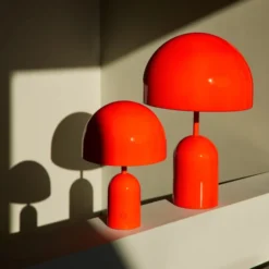 Lampa Stołowa Bell Led Pomarańczowa Tom Dixon