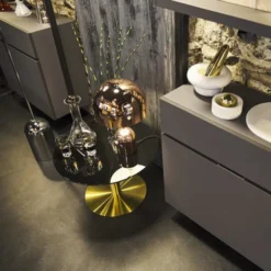 Lampa Stołowa Bell Led Złota Tom Dixon