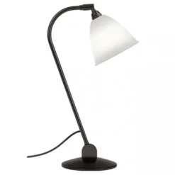 Lampa Stołowa Bestlite Bl2 Czarny Mosiądz Porcelana Gubi