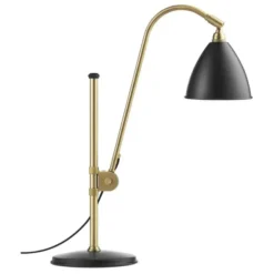 Lampa Stołowa Bestlite Bl1 Mosiężna Czarna Gubi