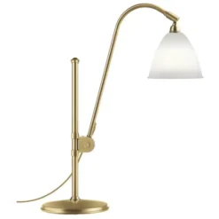 Lampa Stołowa Bestlite Bl1 Stal Mosiężna Porcelana Gubi