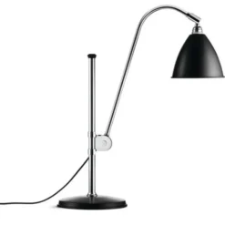 Lampa Stołowa Bestlite Bl1 Stal Chromowana Czarna Gubi