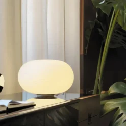 Lampa Stołowa Bianca 30 Cm Fontana Arte