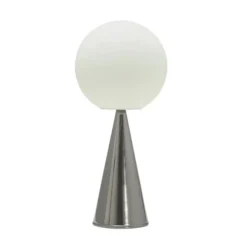 Lampa Stołowa Bilia 43 Cm Czarna Połysk Fontana Arte