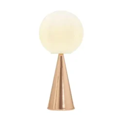 Lampa Stołowa Bilia 43 Cm Miedziana Fontana Arte