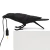 Lampa Stołowa Bird Playing Czarna Seletti