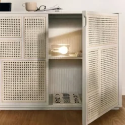Lampa Stołowa Block Biały Przewód Design House Stockholm