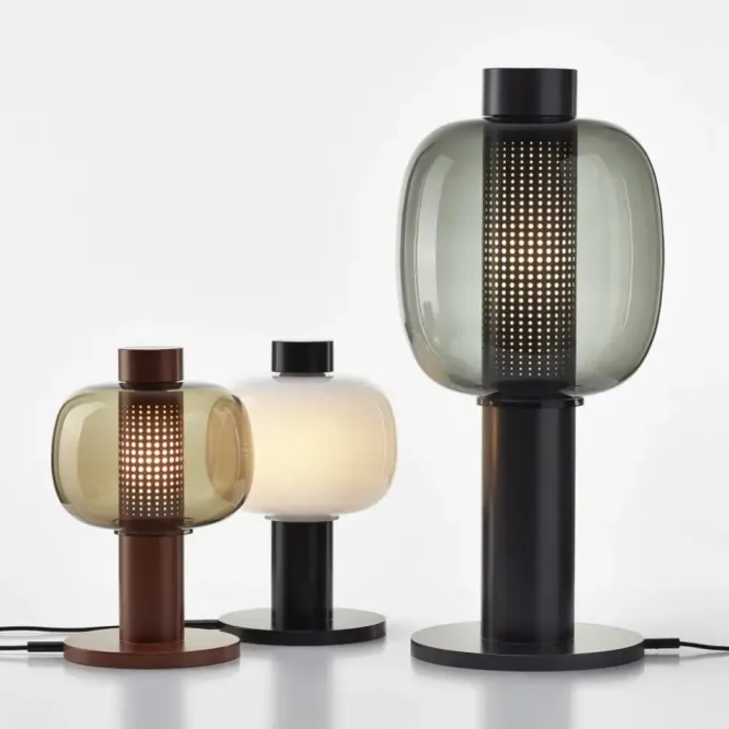 Lampa Stołowa Bonbori 42 Cm Opalizowana Brokis