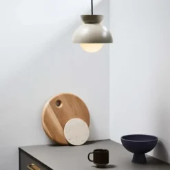Lampa Stołowa Butterfly Szara Frandsen