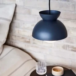 Lampa Stołowa Butterfly Szara Frandsen