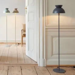 Lampa Stołowa Butterfly Szara Frandsen