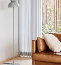 Lampa Stołowa Butterfly Szara Frandsen