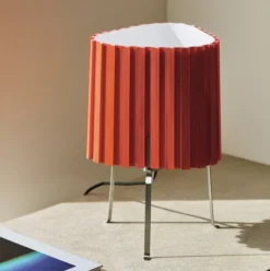 Lampa Stołowa Canelé Czerwona Hay