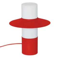 Lampa Stołowa Caponio Czerwona Ummo