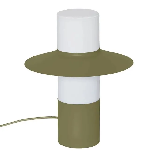 Lampa Stołowa Caponio Oliwkowa Ummo
