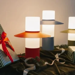 Lampa Stołowa Caponio Oliwkowa Ummo